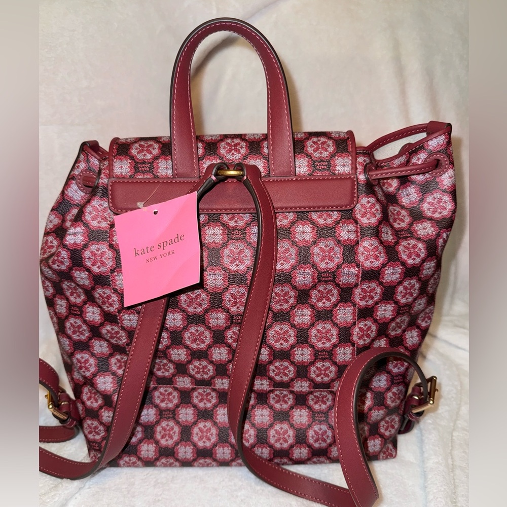$20 Entry Kate Spade Spade Flower Monogram w/Charm NWT - Picture 4 of 9